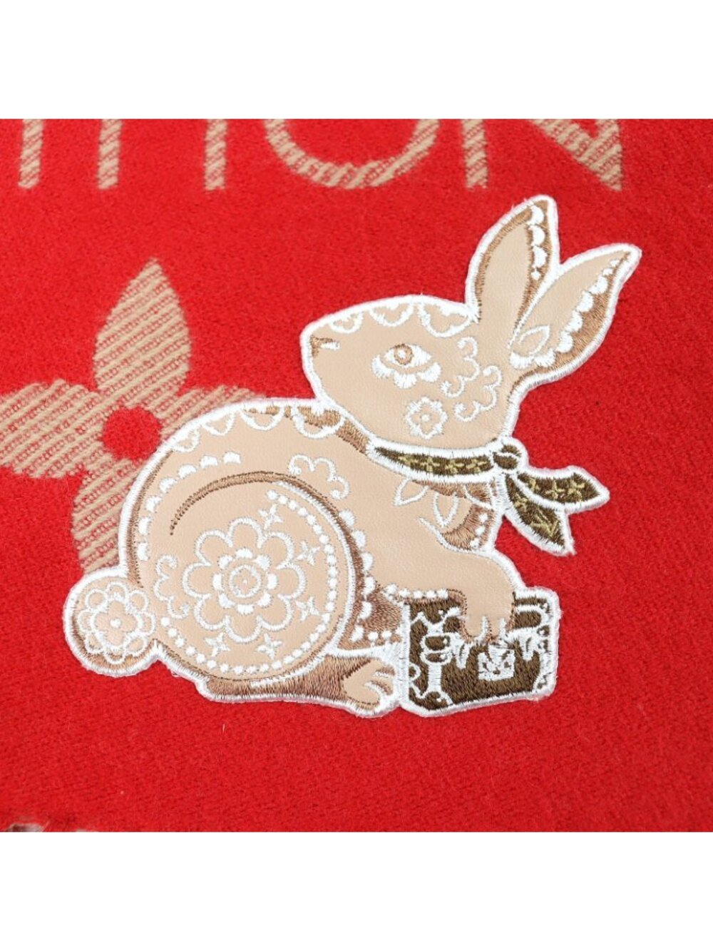 Louis Vuitton Echarpe LV Essential Precious Rabbit Wool 100% Zodiac Collection - Picture 5 of 9